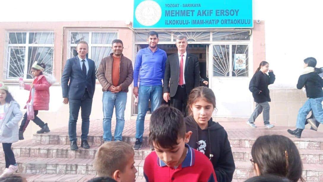 Mehmet Akif Ersoy İlkokulu İmam Hatip Ortaokulu Ziyareti